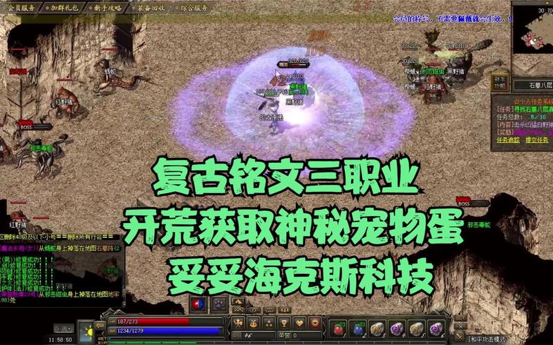 新开复古传奇神秘宠物获得